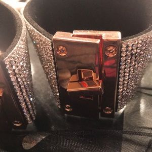 Crystal cuff bracelet